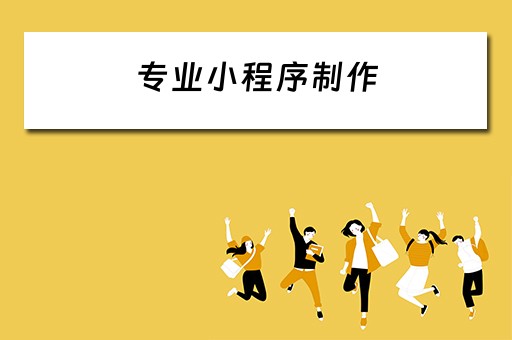 专业小程序制作 专业小程序制作的公司