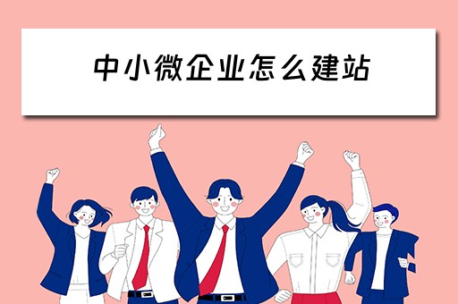 中小微企业怎么建站（如何创建小微企业）