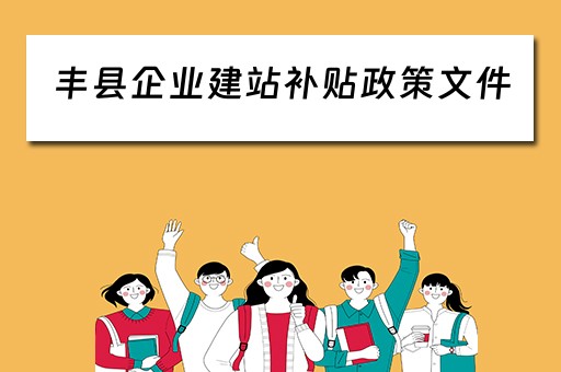 丰县企业建站补贴政策文件（丰县企业建站补贴政策文件查询）