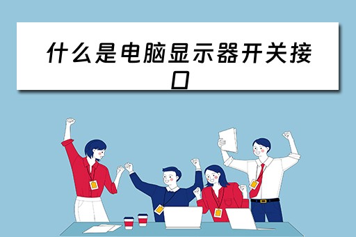 什么是电脑显示器开关接口