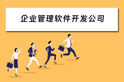 企业管理软件开发公司 企业管理软件开发公司排名
