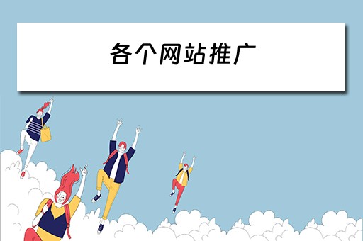 各个网站推广 各个网站推广怎么做