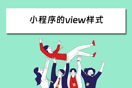 小程序的view样式（小程序web view）