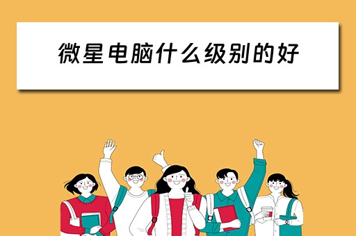微星电脑什么级别的好