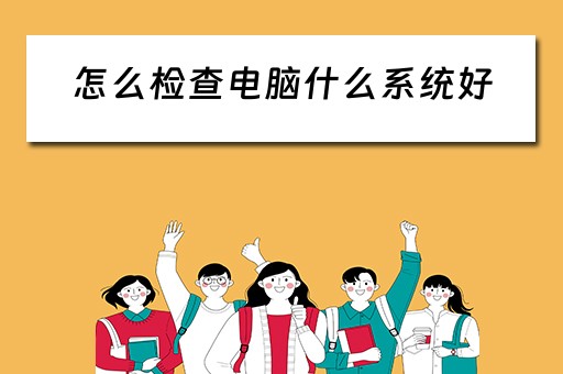 怎么检查电脑什么系统好