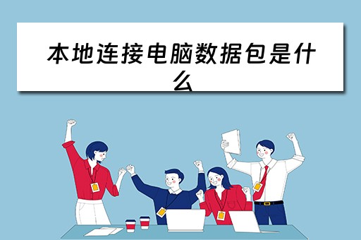 本地连接电脑数据包是什么