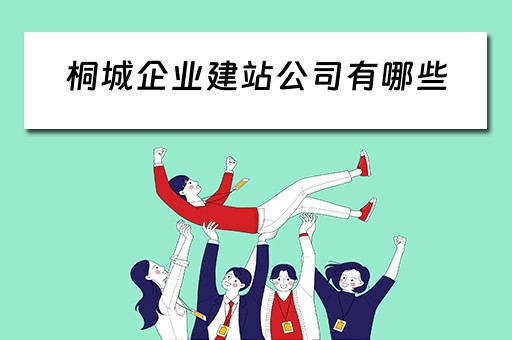 桐城企业建站公司有哪些（桐城大型企业）