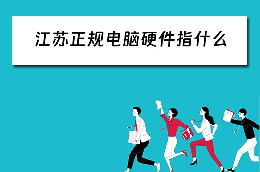 江苏正规电脑硬件指什么