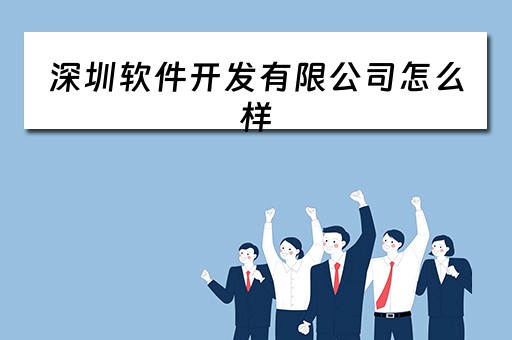 深圳软件开发有限公司怎么样 深圳软件开发有限公司怎么样啊