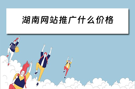 湖南网站推广什么价格 湖南网站推广公司