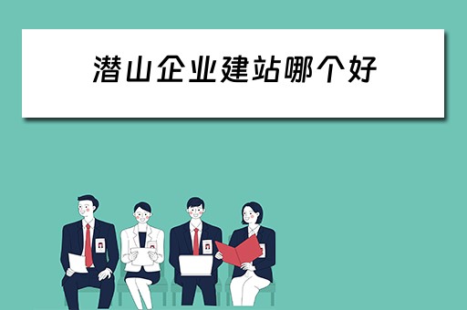 潜山企业建站哪个好（潜山大型企业）
