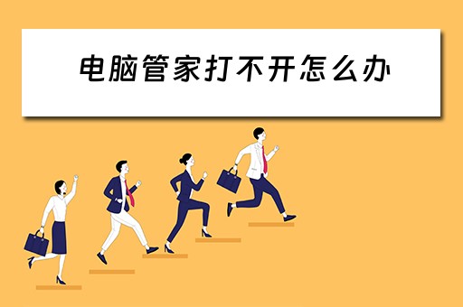 电脑管家打不开怎么办