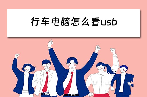 行车电脑怎么看usb