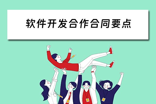 软件开发合作合同要点（软件开发合作合同要点有哪些）