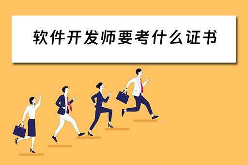 软件开发师要考什么证书（软件开发师要考什么证书呢）