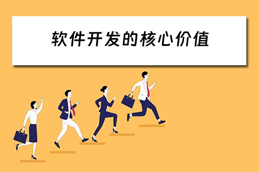 软件开发的核心价值（软件开发的核心价值有哪些）