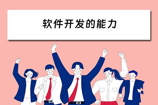 软件开发的能力 软件开发的能力要求