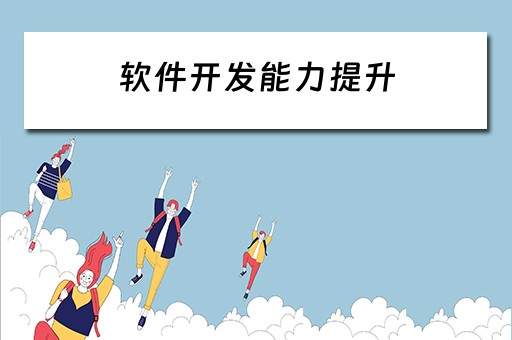 软件开发能力提升（软件开发能力提升专家咨询会议内容）
