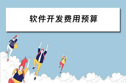 软件开发费用预算（软件开发费用预算表）