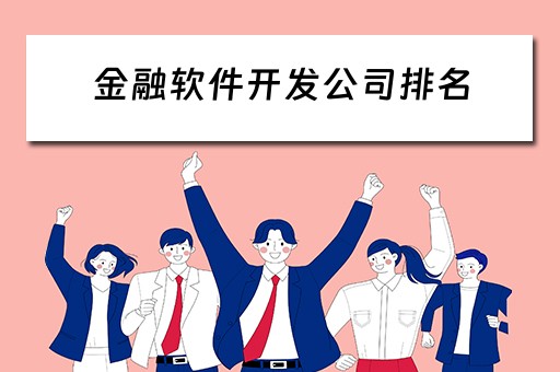 金融软件开发公司排名 