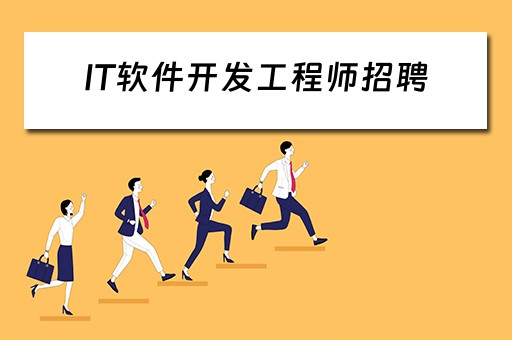 IT软件开发工程师招聘 it软件开发经理招聘