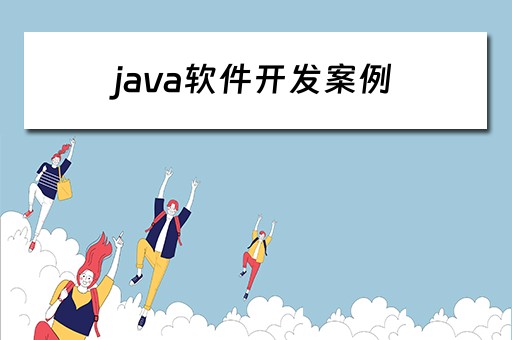java软件开发案例（java软件开发实例）